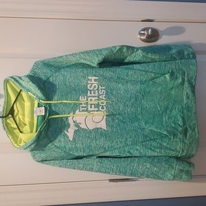 LivNFresh Michigan "the fresh coast" hoodie sweatshirt